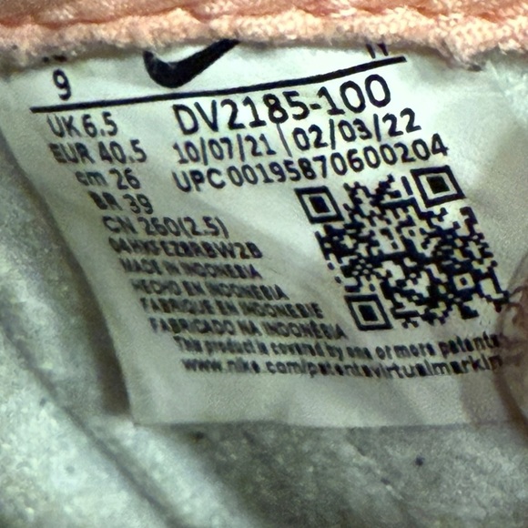 Nike Women Dunk High Satin RacerBlue White Black Basketball Lace Up HighTops 9 - Picture 3 of 8